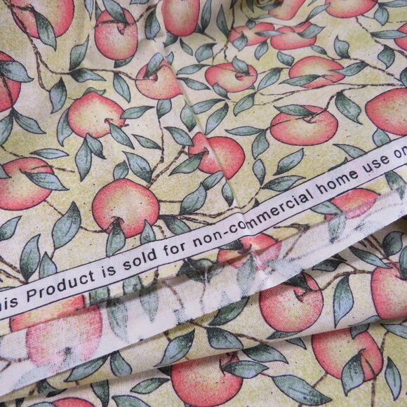 Peaches by Beth Yarbarro cotton/polyester 44"wide 2 yards & 32" long - Picture 5 of 11
